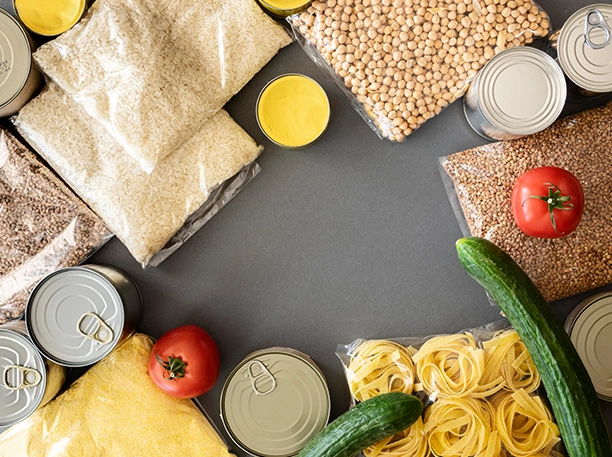 food and commodities material